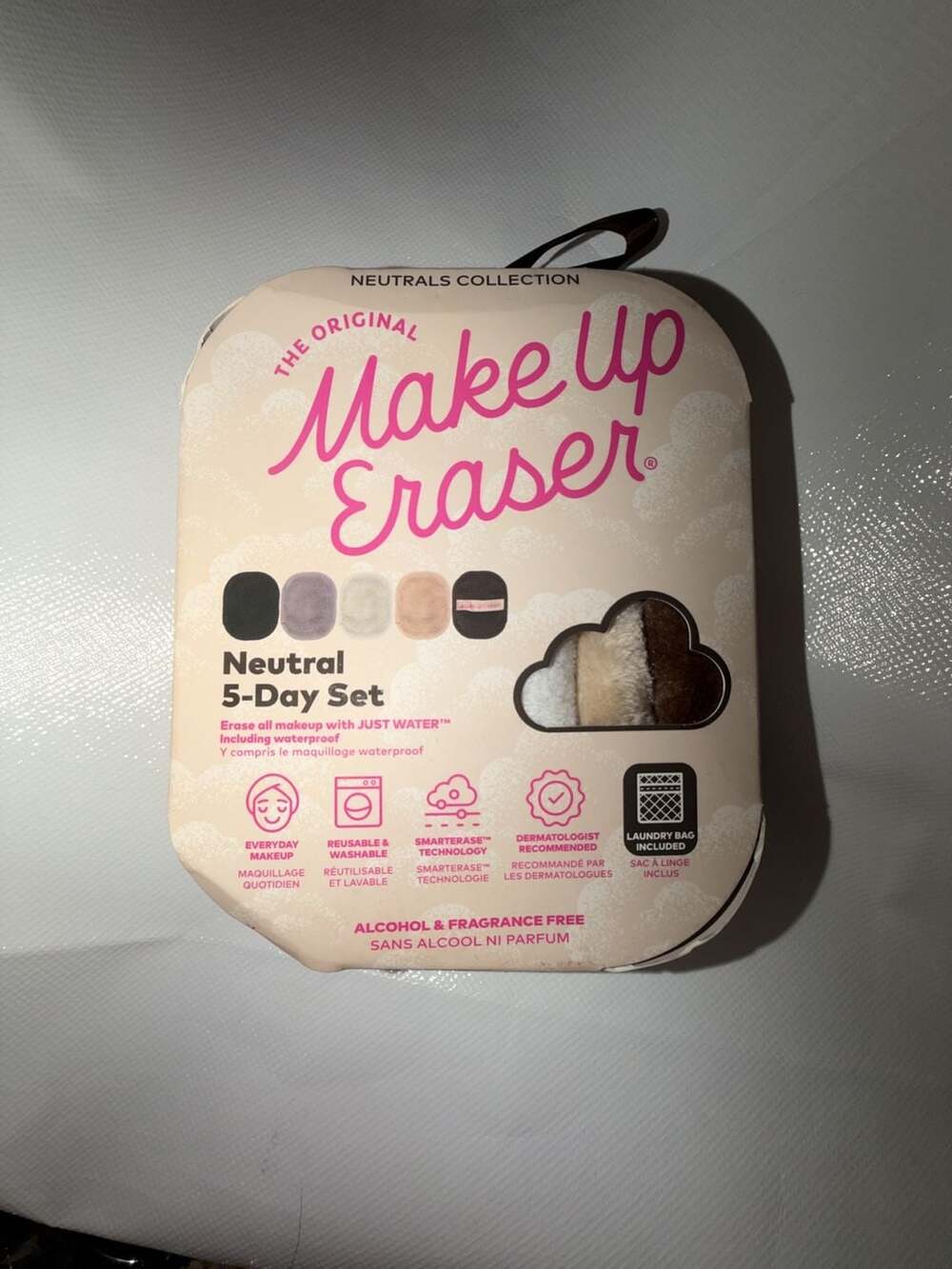 The Original MakeUp Eraser Neutral 5-Day Set Reusable Makeup Remover